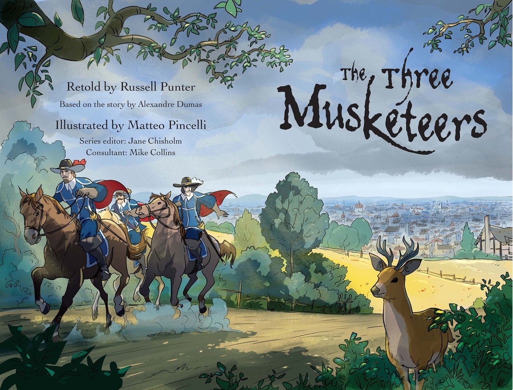 Three Musketeers Graphic Novel | Usborne books for kids | The Kids' Nook Oman