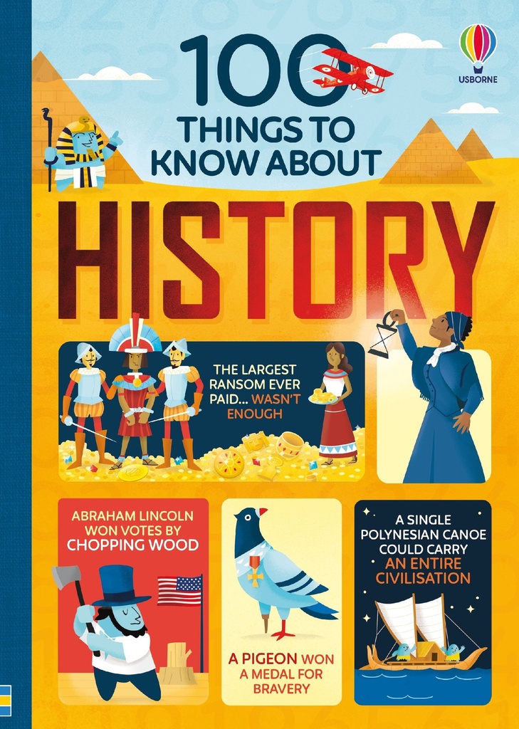 100 Things to Know About History | Usborne books for children | The Kids' Nook Oman