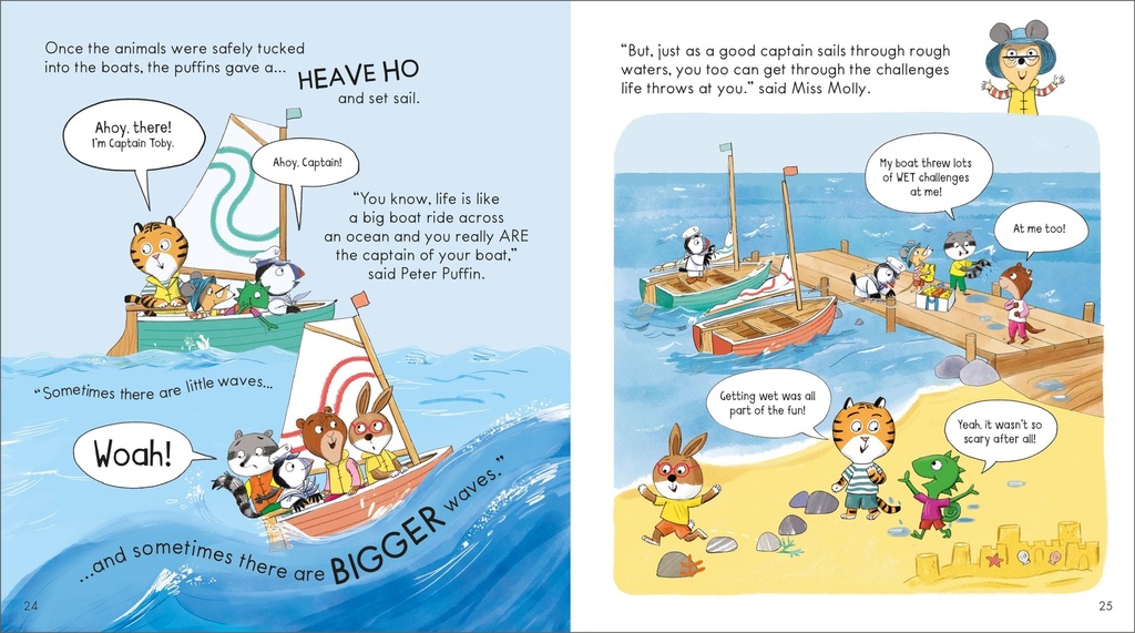 Miss Molly's School of Happiness | books for kids Usborne | The Kids' Nook Oman