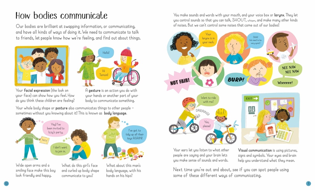 All About You and Your Body | Usborne books available at The Kids' Nook Oman