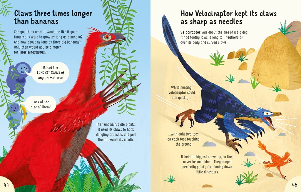 Lots of Things to Know About Dinosaurs | Usborne books for children | The Kids' Nook Oman