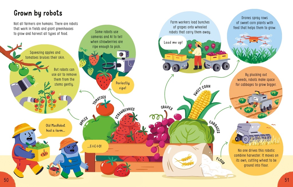 Lots of Things to Know About Robots | Usborne books | The Kids' Nook Oman