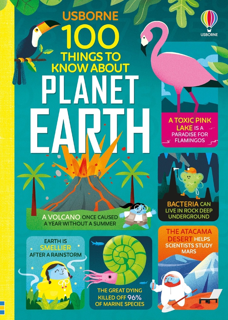 100 Things to Know About Planet Earth - Usborne | The Kids' Nook Oman