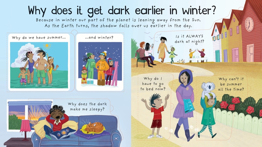 First Questions &amp; Answers: Why is it dark at night?