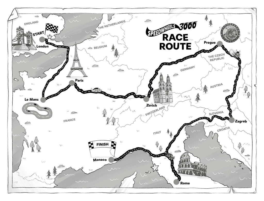 Speedwheels 3000: The Race Against Crime